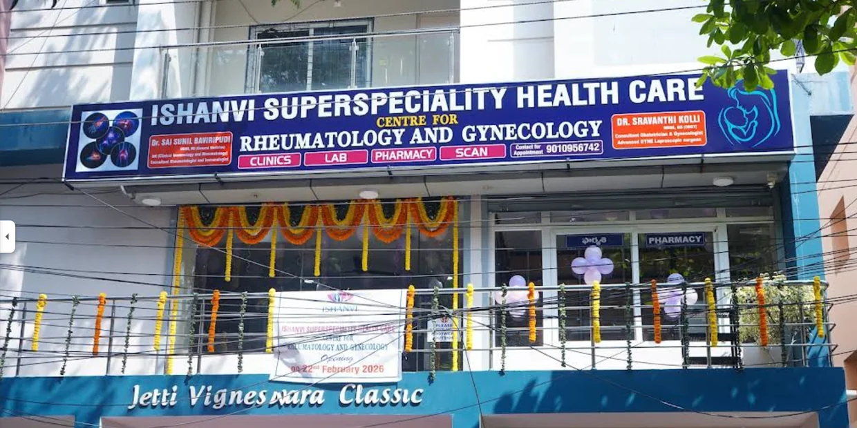 Ishanvi Superspeciality Healthcare, Centre for Rheumatology and Gynecology, Dwarakanagar, Visakhapatnam